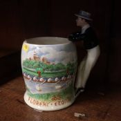 A Crown Devon Fieldings musical tankard 'The Boating Song'