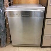 Smeg silver dishwasher