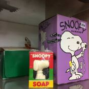 Various Snoopy memorabilia