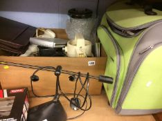 Shelf of assorted including a Crizut personal cutter