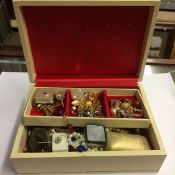 Jewellery box and contents