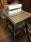 Table saw and a Dovetail jigsaw