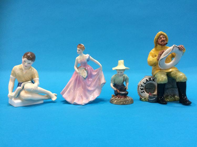 Four Royal Doulton figures - Image 2 of 2