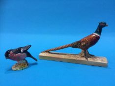 A Beswick 'Bullfinch' and a 'Pheasant' numbered 1774