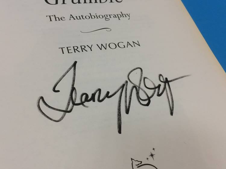 Books: signed by Terry Wogan, Kenneth Williams, James Patterson and two by Stephen Fry - Image 5 of 6