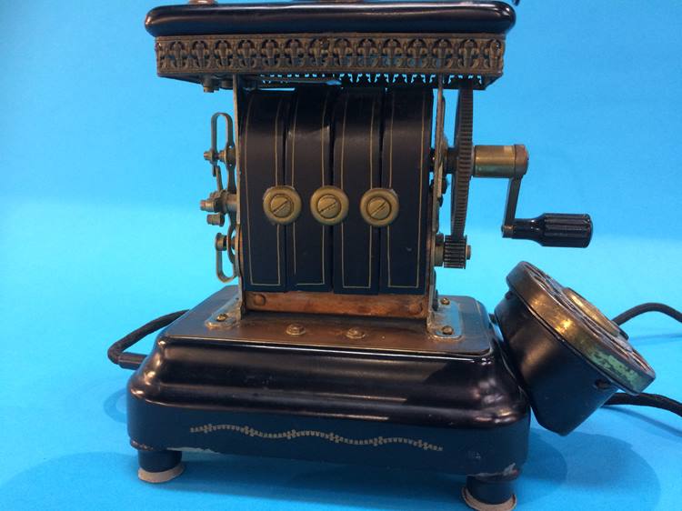 A Danish Hand Crank Telephone - Image 2 of 10