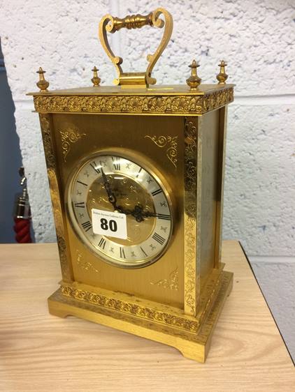 An Avia Quartz mantel clock