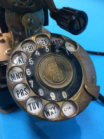 A Danish Hand Crank Telephone - Image 10 of 10