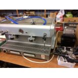 An Elektra of Italy Coffee machine model ERELM2 coffee maker with accessories (Matthew Algie)
