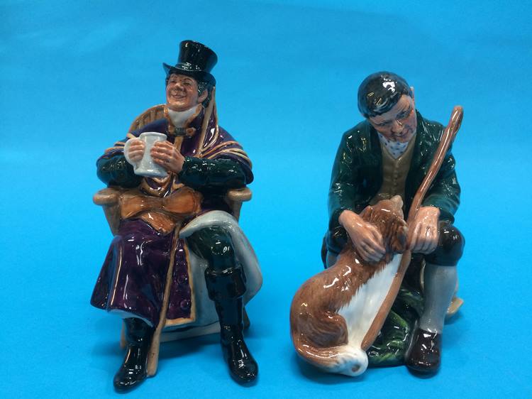 Two Royal Doulton figures 'The Coachman' HN 2282 and 'The Master' HN 2325