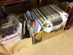 Two boxes of LPs ETC.