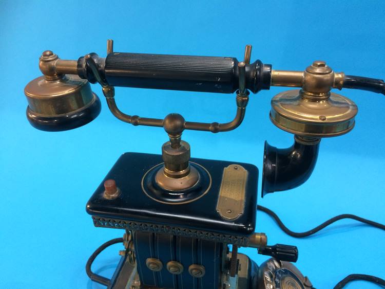 A Danish Hand Crank Telephone - Image 9 of 10