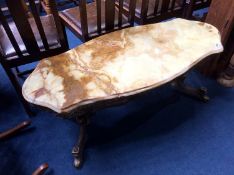Onyx style coffee table