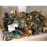 Large quantity of costume jewellery