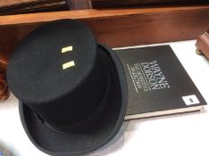 Top hat and a magic book