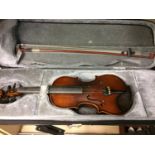 Hanson violin and case