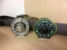Grey's rod and two reels
