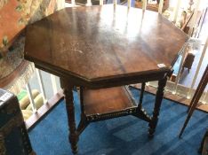 Octagonal occasional tables