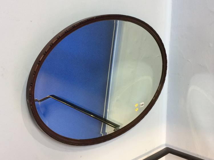 Oval mirror