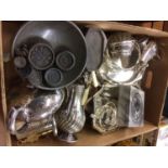 Quantity of silver plate