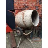 Petrol cement mixer