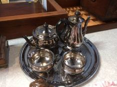 Plated tea service