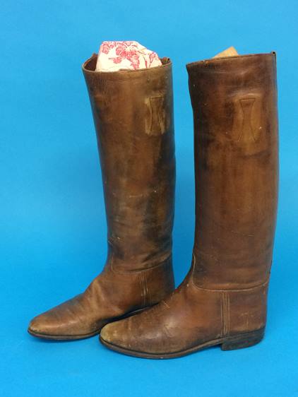 A pair of Ladies leather riding boots