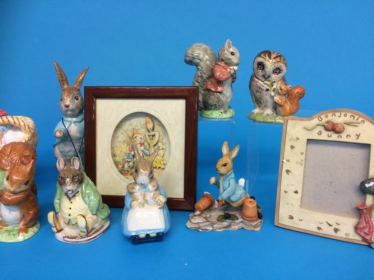 A collection of Beatrix Potter figures - Image 3 of 3
