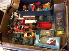 Tray of Die Cast toys