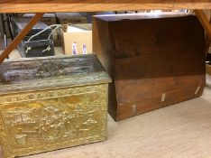 Microscope and a log bin