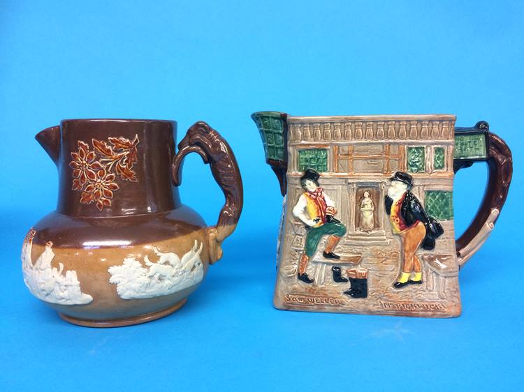 A Royal Doulton 'Pickwick Papers' water jug etc. - Image 2 of 3