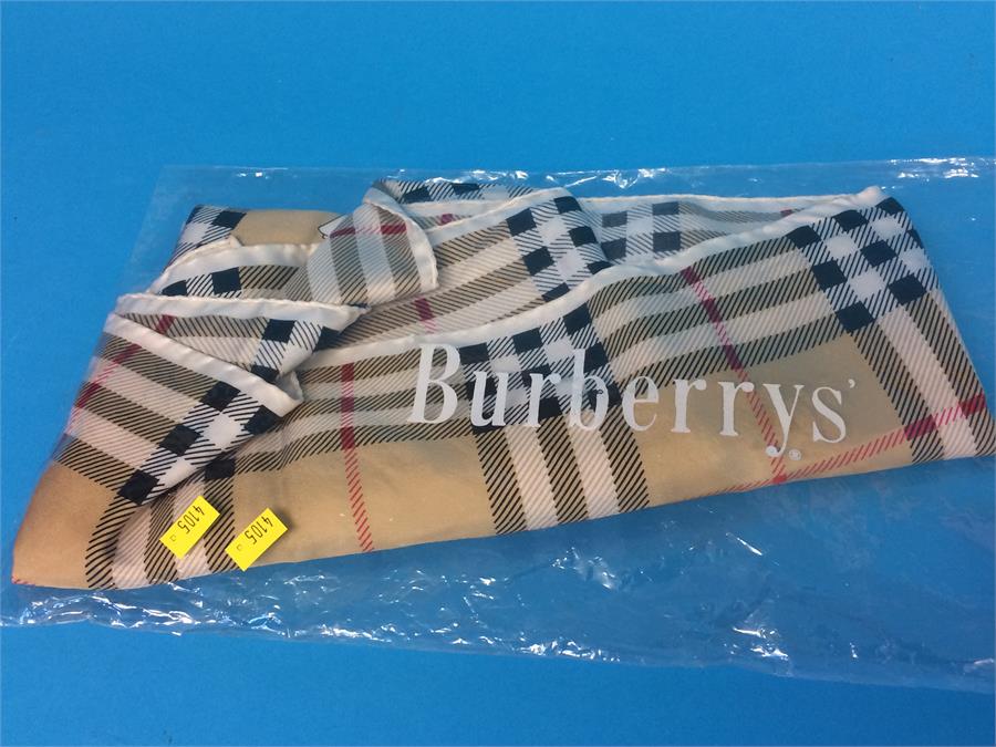 A Burberry scarf