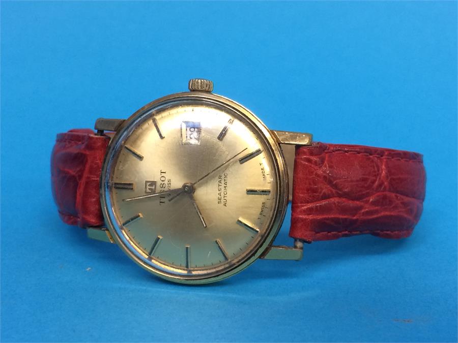A Gents gold plated Tissot Sea Star Automatic wristwatch - Image 2 of 3