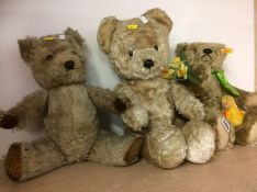 A Steiff teddy bear and two others (3)