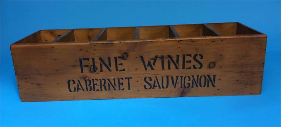 A 'Fine Wine' crate