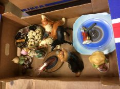 Assorted Beswick, Hummel figures etc.