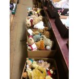 Quantity of soft toys