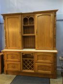 A large fitted kitchen dresser