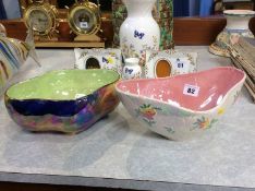 Two Maling bowls