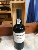 Bottle of Churchill's Vintage Port, 2000