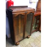 Oak china cabinet