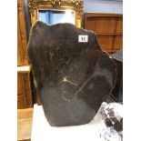 A large piece of fossilized Cordaites, found in the North East Mining fields, 41cm high, 33cm wide