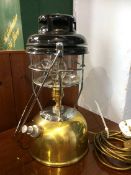 A Tilley lamp