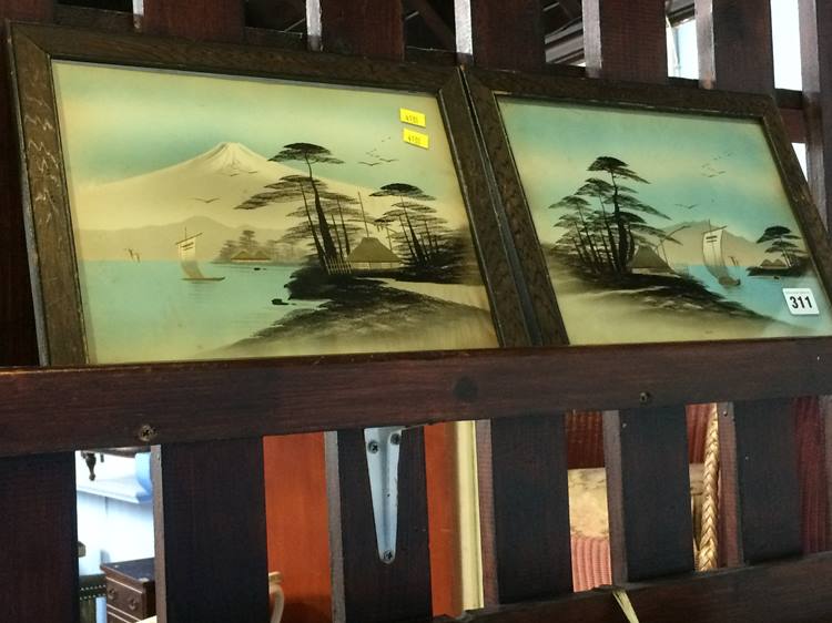 Pair of Japanese prints