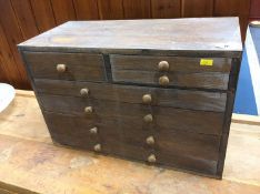 Set of small drawers