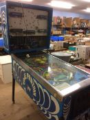A Time Fantasy pinball machine (sold as seen)