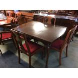 Mahogany dining room suite
