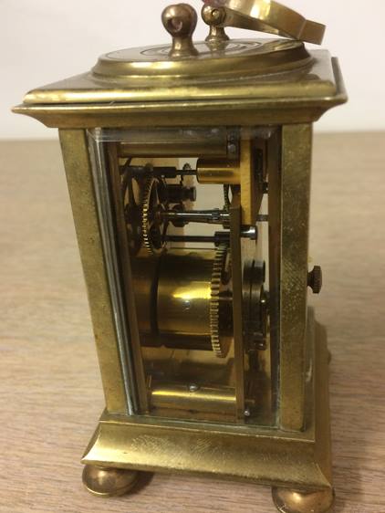 Small carriage clock - Image 2 of 2