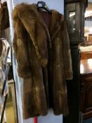 A fur coat