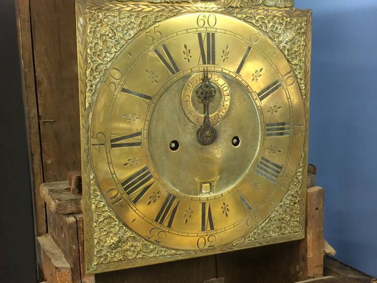 A lacquered long case clock by Phillip Abbot of Lo - Image 16 of 17